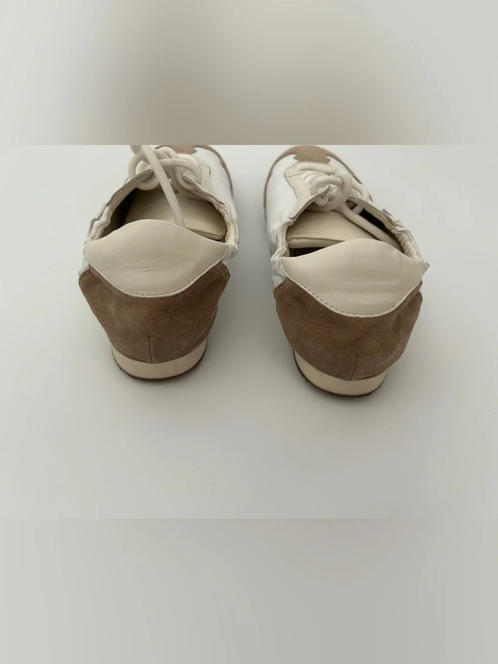 Tory Burch The Tory Sneakers Retro Classic Preppy Designer Neutral Designer $248